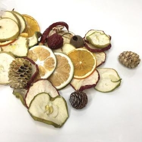 Dried Christmas Fruits & Foliage