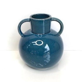 Coloured Pots Blue