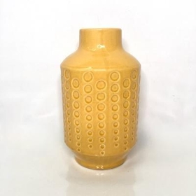 Coloured Pots Yellow