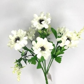 Ivory Scabious Bush 27cm