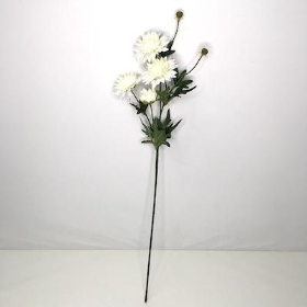 Ivory Dahlia Spray 68cm