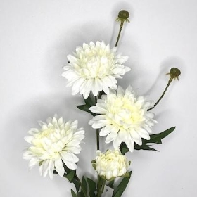 Ivory Dahlia Spray 68cm