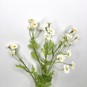 White Mini Daisy Spray 52cm
