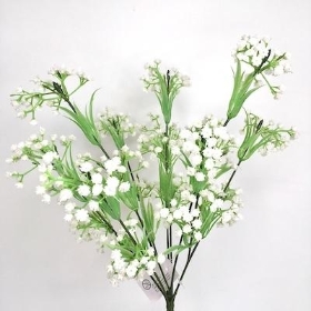 White Gyp Bush 43cm