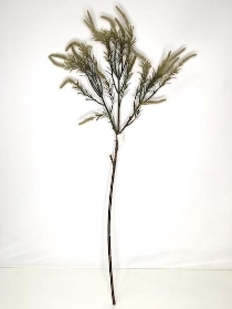 Brown Green Flocked Veronica 98cm