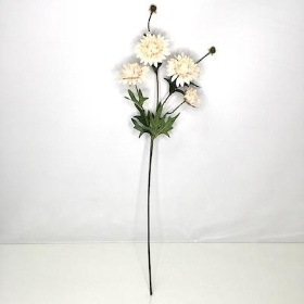 Peach Dahlia Spray 67cm