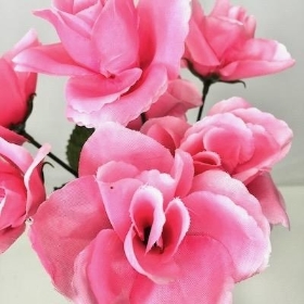 Pink Rose Bush 32cm