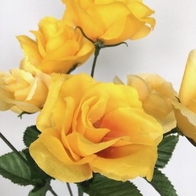 Yellow Rose Bush 32cm