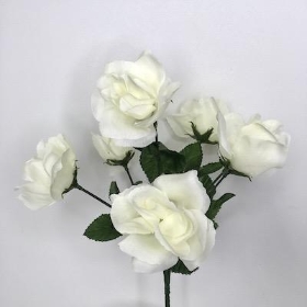 White Rose Bush 32cm