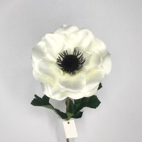 Ivory Anemone 48cm
