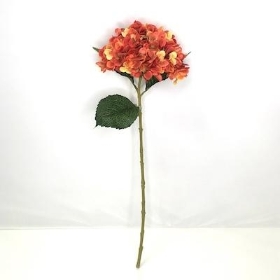 Orange Mix Hydrangea 63cm