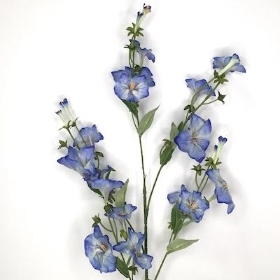 Blue Morning Glory Spray 86cm
