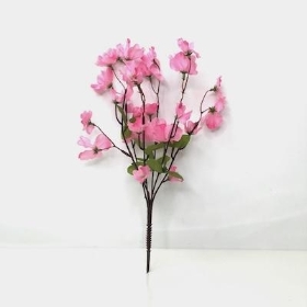 Pink Cherry Blossom Bush 37cm