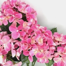Pink Hydrangea Bush 41cm