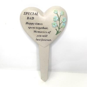 Dad Forget Me Not Stake 23cm