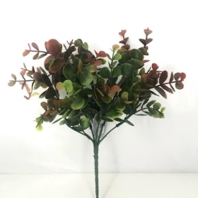 Red Green Eucalyptus Bush 28cm