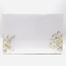 Pale Floral Small Florist Cards x 50
