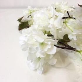 Blossom Garland Ivory 170cm