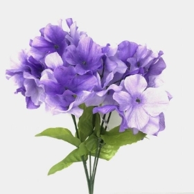 Purple Hydrangea Bush 35cm