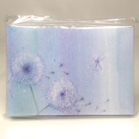 Pastel Dandelions Small Florists Card Pack Of 50