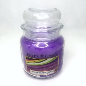 Lavender And Lemongrass Jar Candle 411g