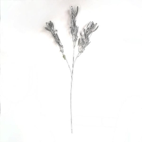 Silver Mistletoe Spray 66cm