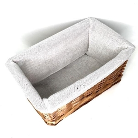 Storage Basket With Liner 31cm