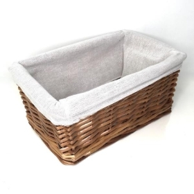 Storage Basket With Liner 31cm