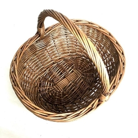 Antique Wash Bathroom Basket 29cm