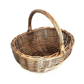 Antique Wash Bathroom Basket 29cm