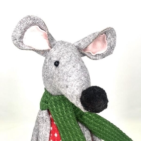 Valentine Mouse Male 34cm