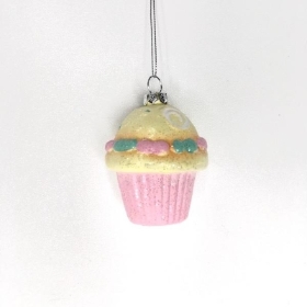 Pastel Hanging Cupcake 7cm