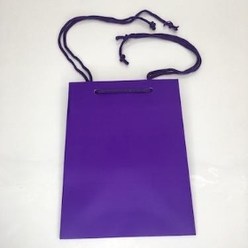 Purple Hand Tie Bags x 10