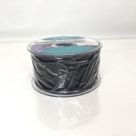 Black Satin Ribbon 50mm