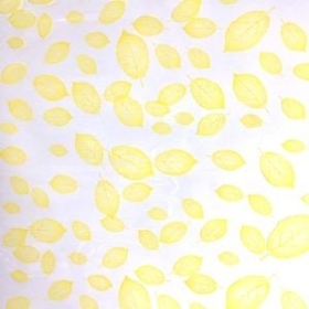 Yellow Skeleton Leaf Cellophane 100m