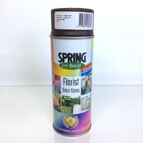Dark Brown Flower Spray Paint 400ml