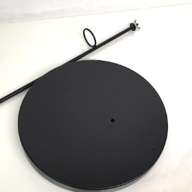 Round Metal Stand For Large Rose 50cm
