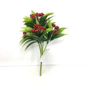 Red Mini Berry Bush 21cm