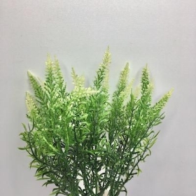 Ivory Heather Bush 35cm