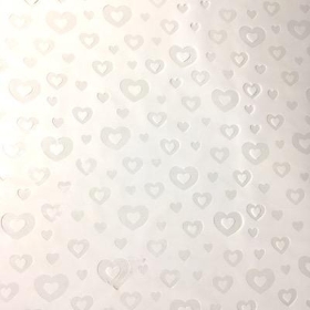 White Heart 2 Heart Cellophane 100m