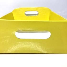 Yellow Hamper Tray