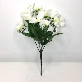 Ivory Freesia Bush 33cm