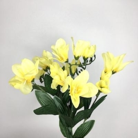 Yellow Freesia Bush 33cm