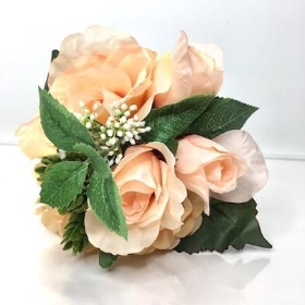 Peach Rose Bundle 24cm