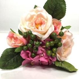 Pink Rose Bundle 23cm