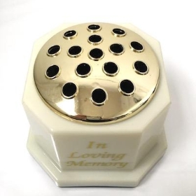 Ivory In Loving Memory Memorial Pot