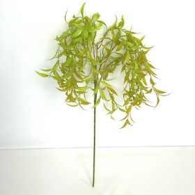 Yellow Green Tea Leaf Spray 76cm