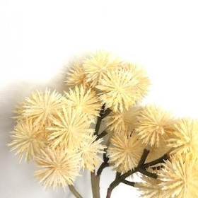 Ivory Echinop Spray 39cm