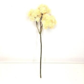 Ivory Echinop Spray 39cm