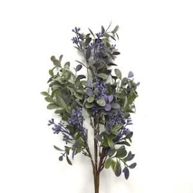 Lilac Waxflower Foliage Bush 37cm